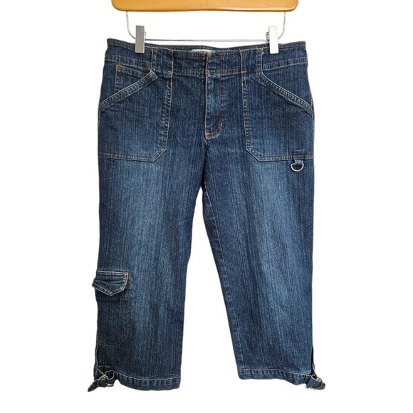 Old Navy Denim - Y2K Old Navy denim cargo capris